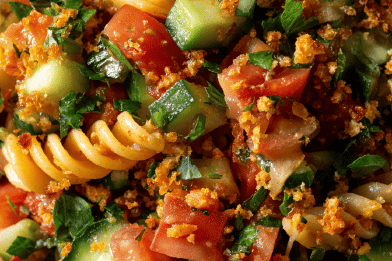Twisted Fusilli Gazpacho