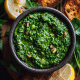 Herbed Pesto Egg Dollops