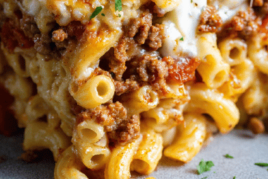 Twisted Pastitsio Bake