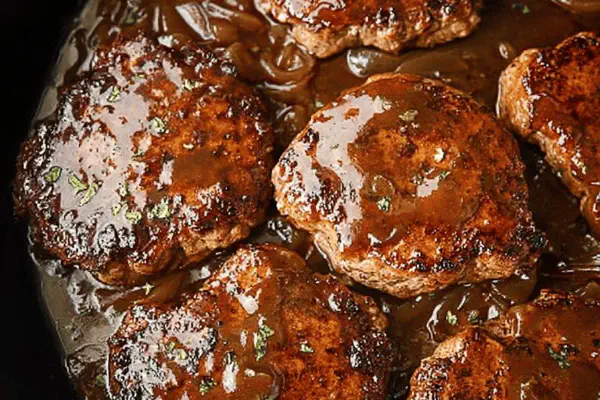 Twisted Salisbury Steak