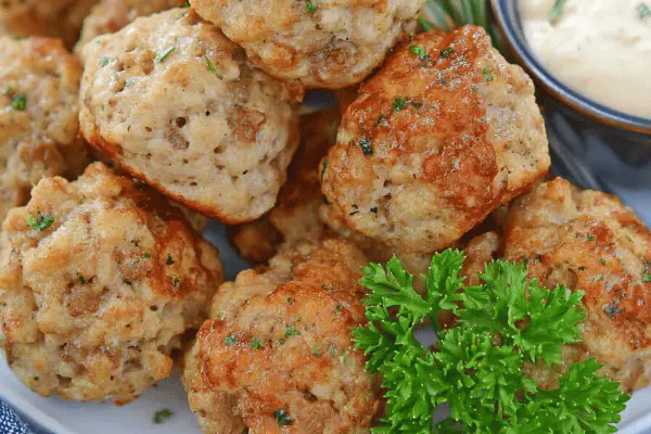 Twisted Sausage Balls