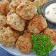 Leek and Ham Puffs