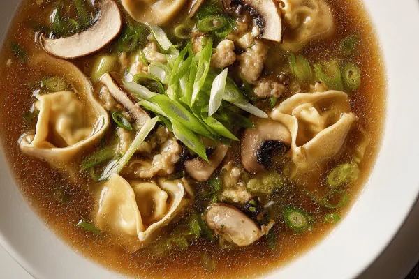 Twisted Won-Ton Soup