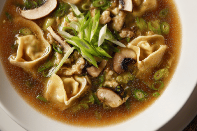Twisted Won-Ton Soup