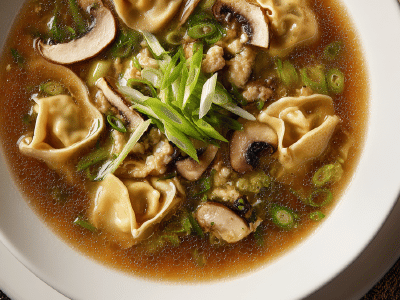 Twisted Won-Ton Soup