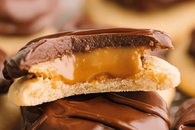 Twix Style Cookies