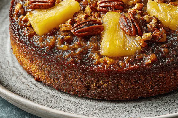 Upside-Down Banana Cake
