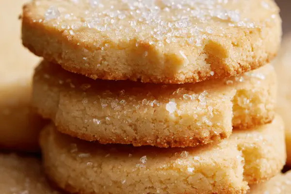 Vanilla Almond Shortbread