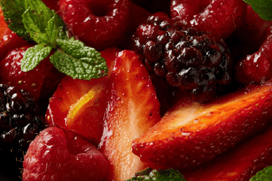 Vanilla Berry Salad