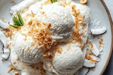 Vanilla Coconut Ice Cream