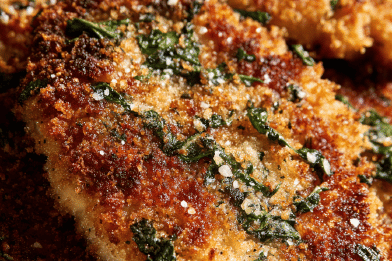Veal Cutlets Parmesan Twist