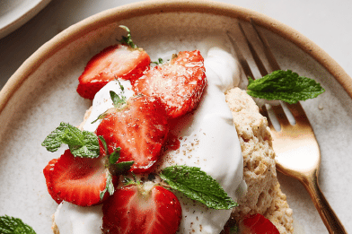 Vegan Strawberry Shortcakes