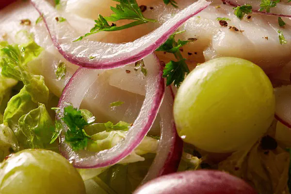 Quinoa Chickpea Almond Salad