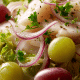 Red Bean Rapini Chicken Salad
