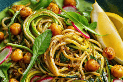 Warm Soba Noodle Salad
