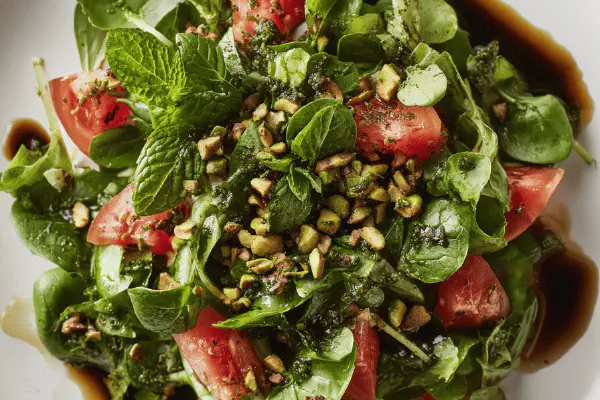 Watercress Basil Vinaigrette