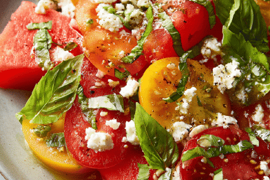 Watermelon Tomato Basil Feta