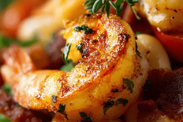 White Bean Shrimp Salad