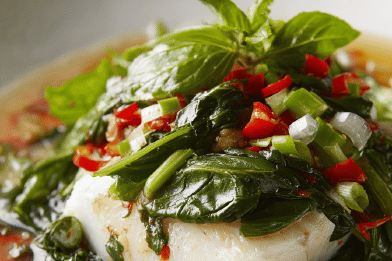 White Fish Ginger Chard