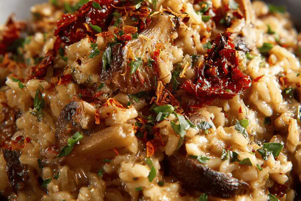 Wild Mushroom Risotto Jar