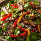 Warm Partridge Pear Salad