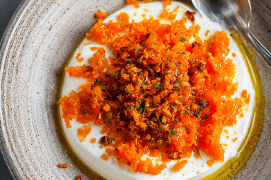 Yogurt with Spiced Carrot Jam