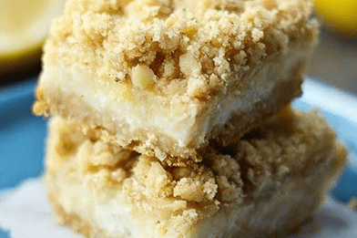 Zesty Crumble Bars