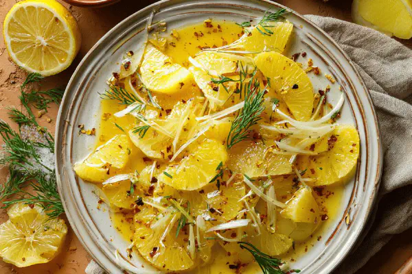 Zesty Ginger Citrus Syrup