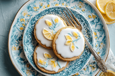 Zesty Lemon Royal Icing