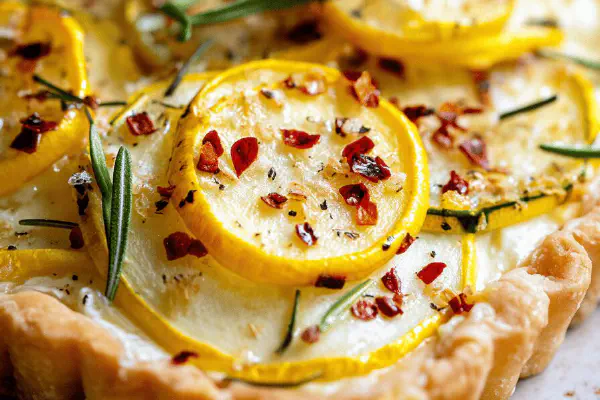 Zesty Ricotta Veggie Tart