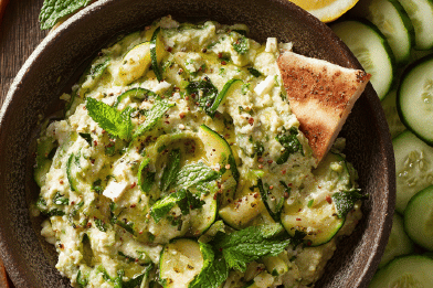 Zucchini Feta Dip Redux